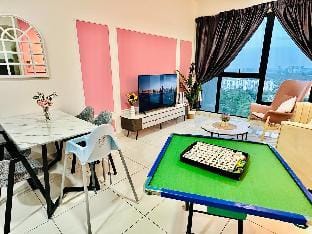 Chic Pink Paradise @ 2BR Mosaic Retreat 6-11 pax Vacation rental in Johor Bahru