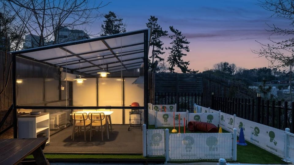 Gangneung Dangdangi Dog Pension Blue Bed and Breakfast in South Korea