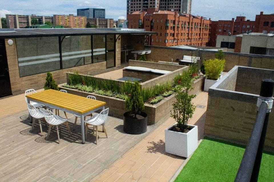Alojamiento con coworking por noches Bogotá (Plus) Apartment in Bogota