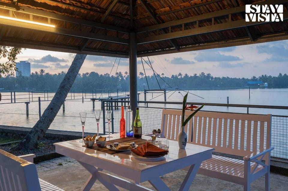 Aqua Vista Riverview by StayVista - Private Pool Villa in Kochi