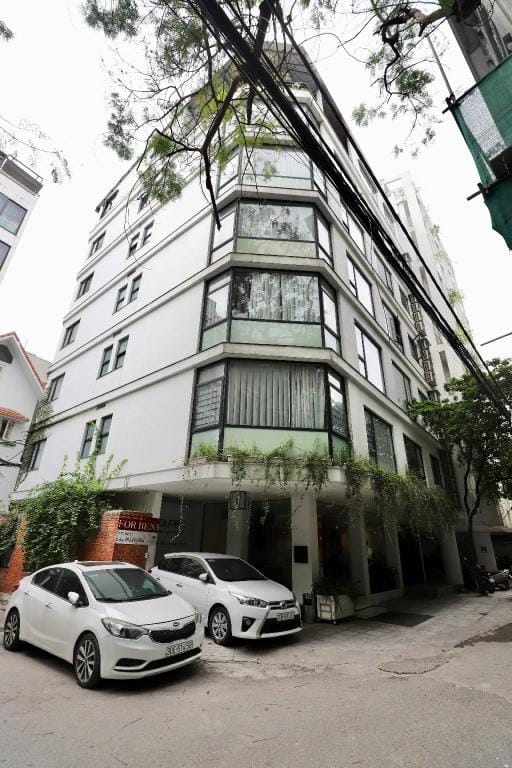 Square building Apartment in Hanoi