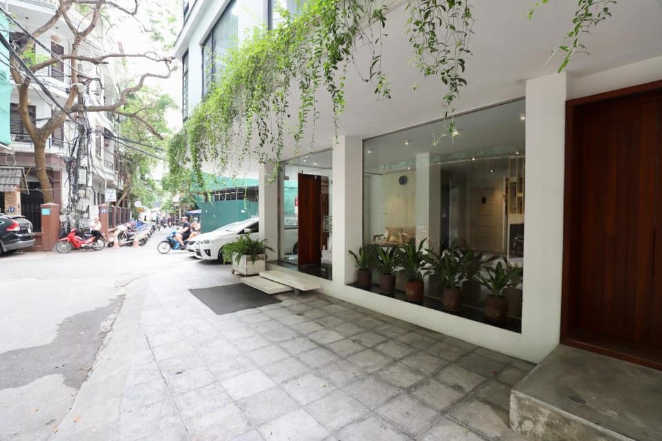 Square building Apartment in Hanoi