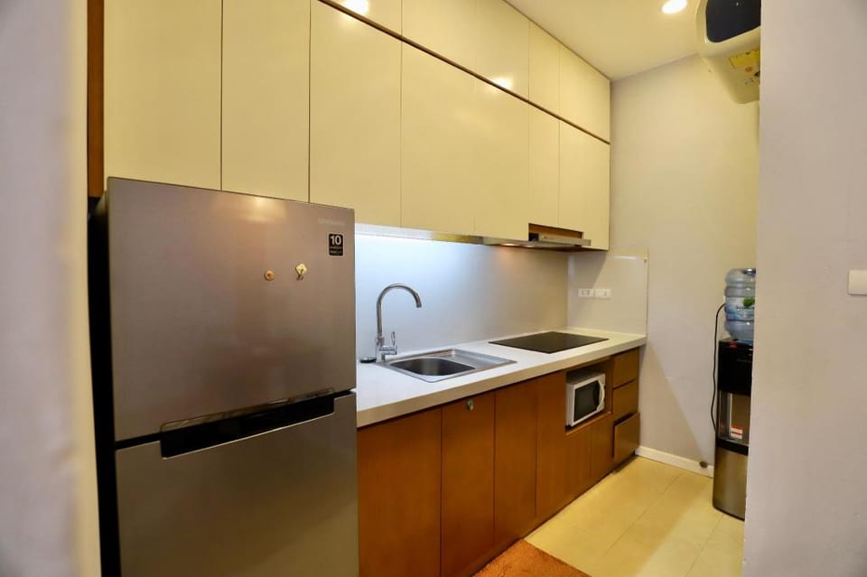 Square building Apartment in Hanoi