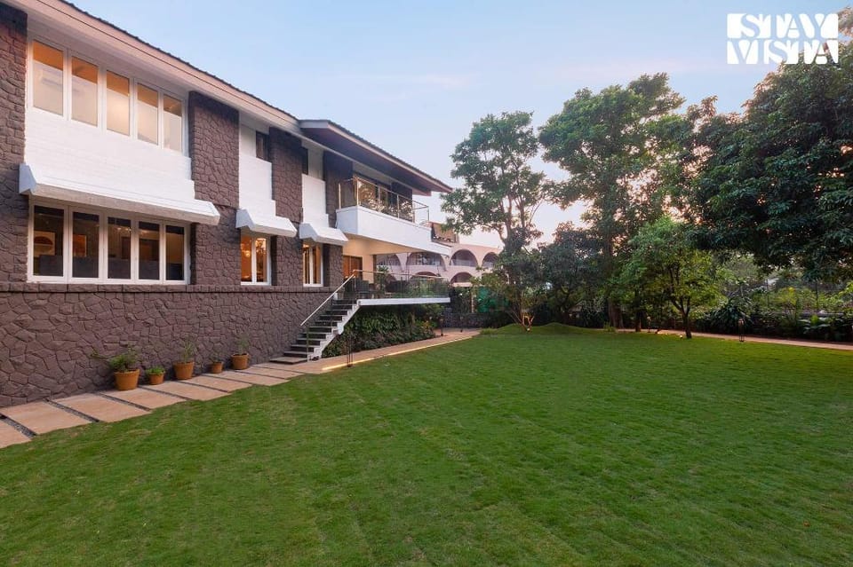 StayVista's House Of J - Embrace Leisure with Lawn Villa in Lonavla
