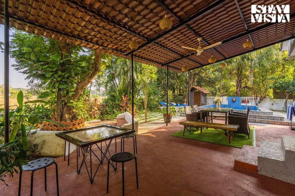 StayVista at Prairie Haven with Alfresco Dining Villa in Baga