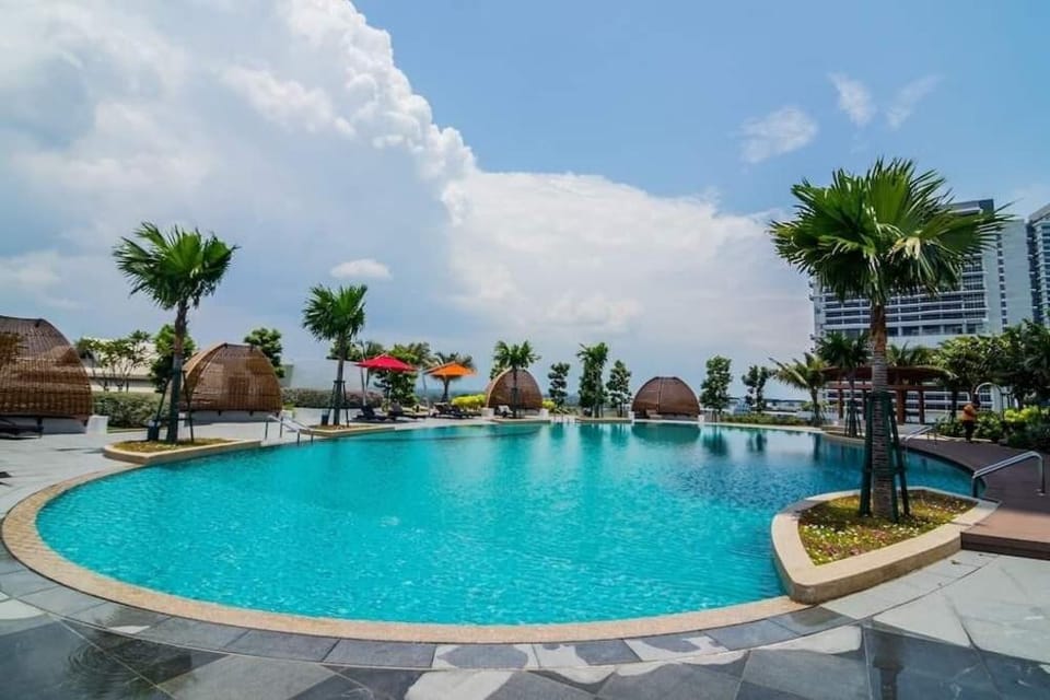 High floor Homestay with amazing view & projector Apartment in Johor