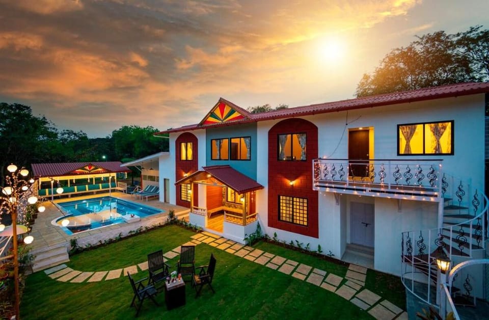 Scarlatta Villa by TheGreenPetals Alibaug Vacation rental in Maharashtra