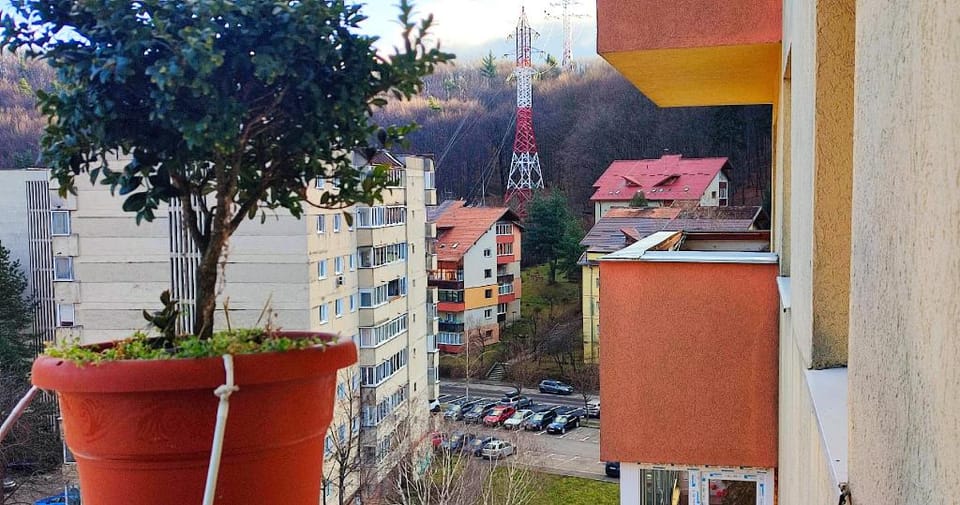 Cameră dublă cu vedere la Tâmpa în Brașov Vacation rental in Brasov