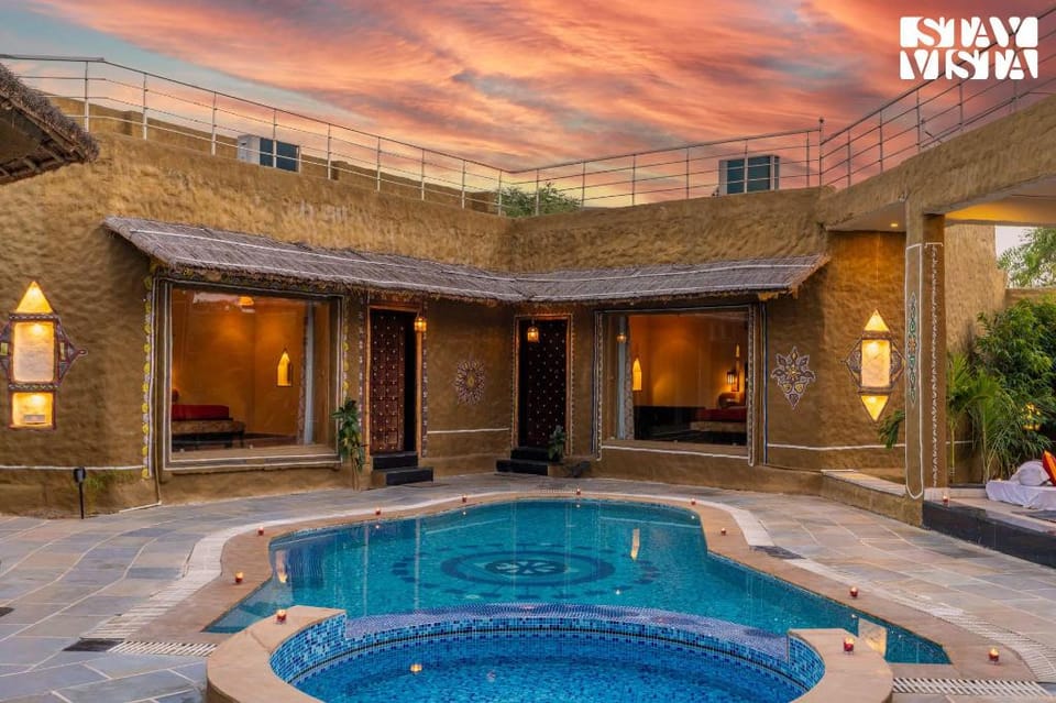 StayVista at Majestic Mud House Villa in Rajasthan