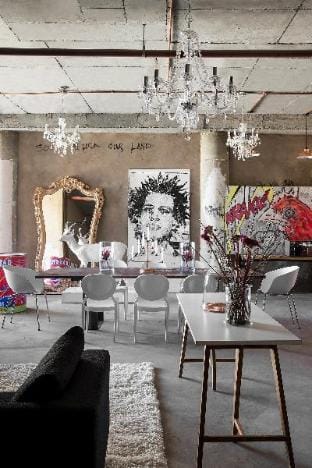 The Franklin Artistic Loft Apartment - City Views Apartment in Johannesburg
