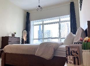 Lake View 1BR Apt | Balcony & Near DMCC Metro Apartment in Dubai