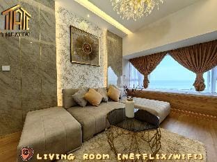 [Attic] Luxury Seaview 2 Bedroom Suites [Netflix] Apartment in Malacca
