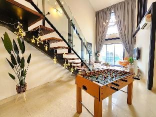 Loft Suite City View JB CIQ 7Pax Apartment in Johor Bahru