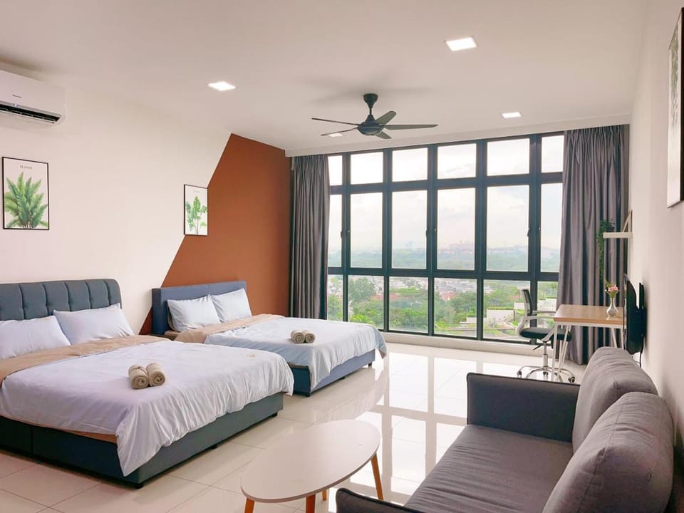MONIC STAYCATION #GreenHaven near Senibong&Regency Apartment in Johor