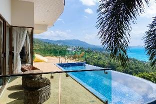 Laem Yai 3br pool villa with panoramic view & gym Villa in Ko Samui