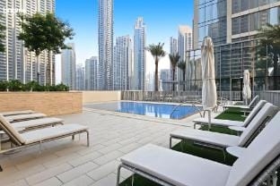 bnbmehomes | Lux Haven w/ Burj View - 1408 Apartment in Dubai