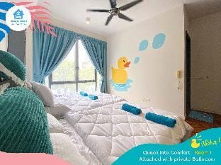 JB/SunwayBigBoxThemeRoom/2-4Pax/1Bedroom/PrvtLand Apartment in Johor