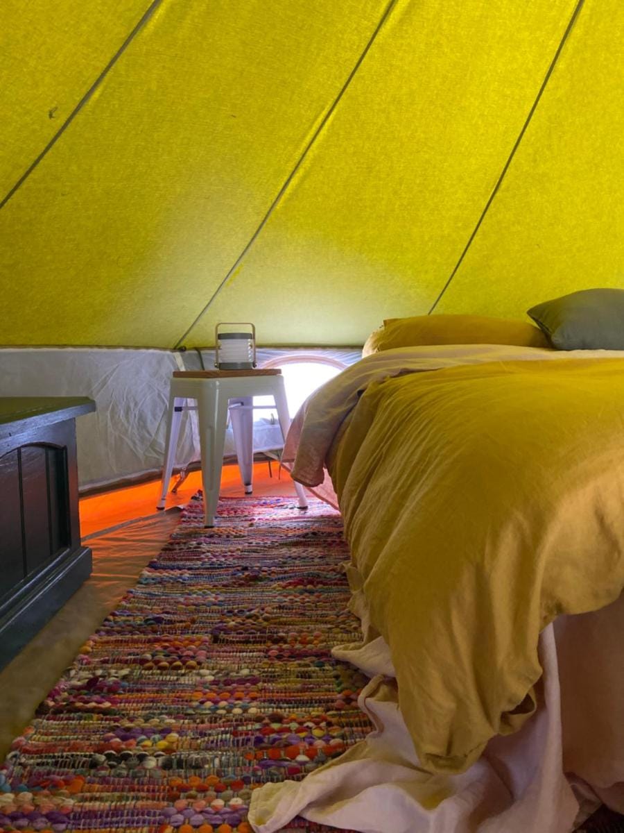 Tocumwal Chocolate School Glamping Luxury tent in Victoria