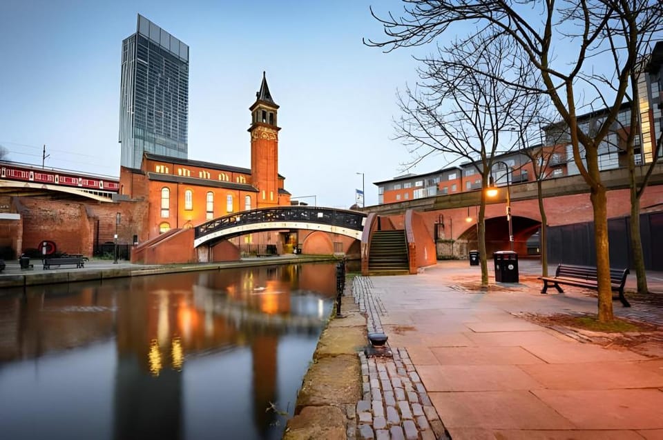 Cityscape serenity - Luxurious and Cosy Retreat Apartment in Salford