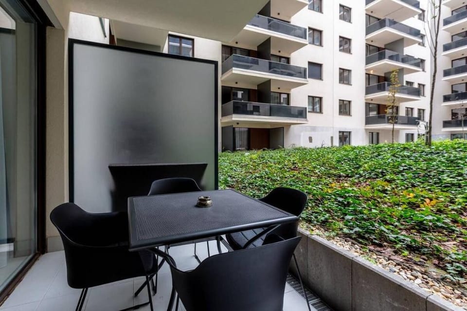 Tranquil Oasis at Corvin Promenade Apartment in Budapest