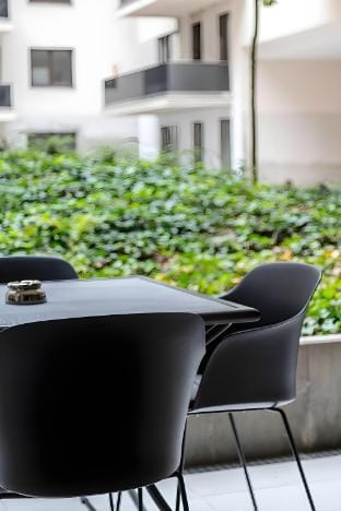 Garden Oasis Retreat on Corvin Promenade Vacation rental in Budapest