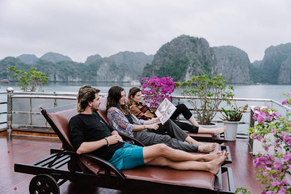 Daiichi Boutique Cruise  Docked boat in Laos