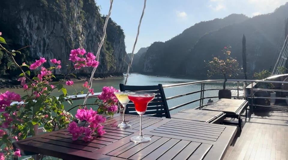 Daiichi Boutique Cruise  Docked boat in Laos