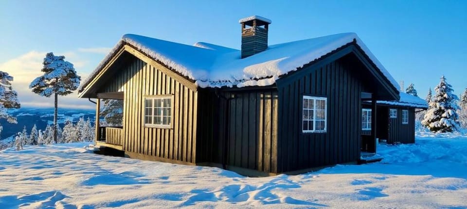 Usjenert med fantastisk utsikt Apartment in Lillehammer