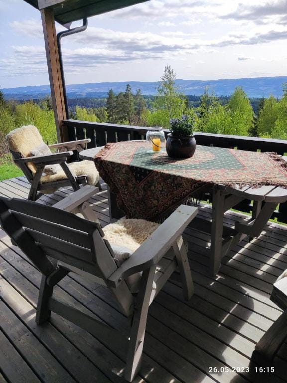 Usjenert med fantastisk utsikt Apartment in Lillehammer
