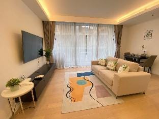 2F1#Pool&BTS Nana&MRT Sukhumvit&Max2ppl Apartment in Bangkok
