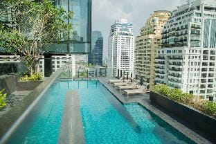 2F1#Pool&BTS Nana&MRT Sukhumvit&Max2ppl Apartment in Bangkok