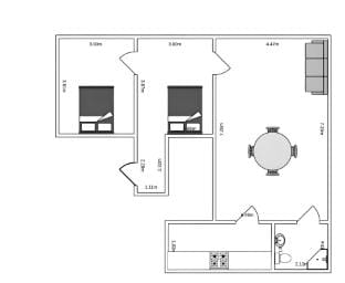 Beautiful Family Friendly Flat in Central CPH City Vacation rental in Copenhagen