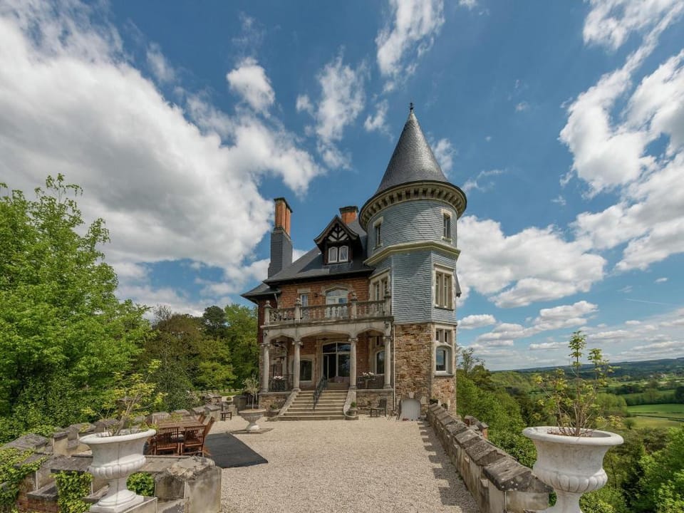 Castle in Spa with Lake View  Heated Pool Villa in Wallonia, Belgium