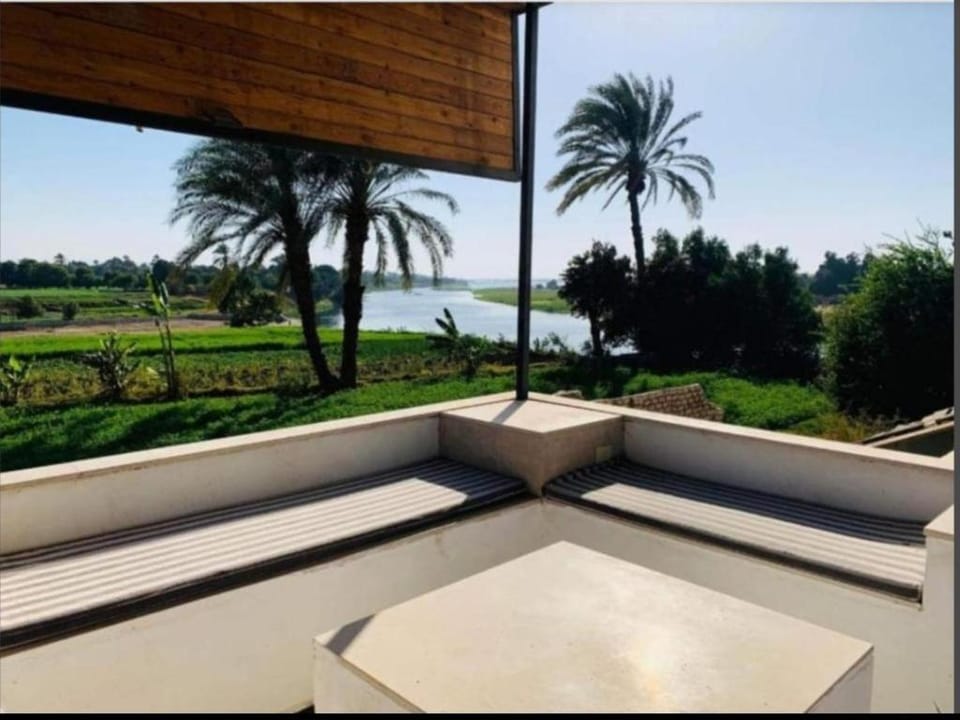 Behind of Movenpick hotel  Villa in Luxor