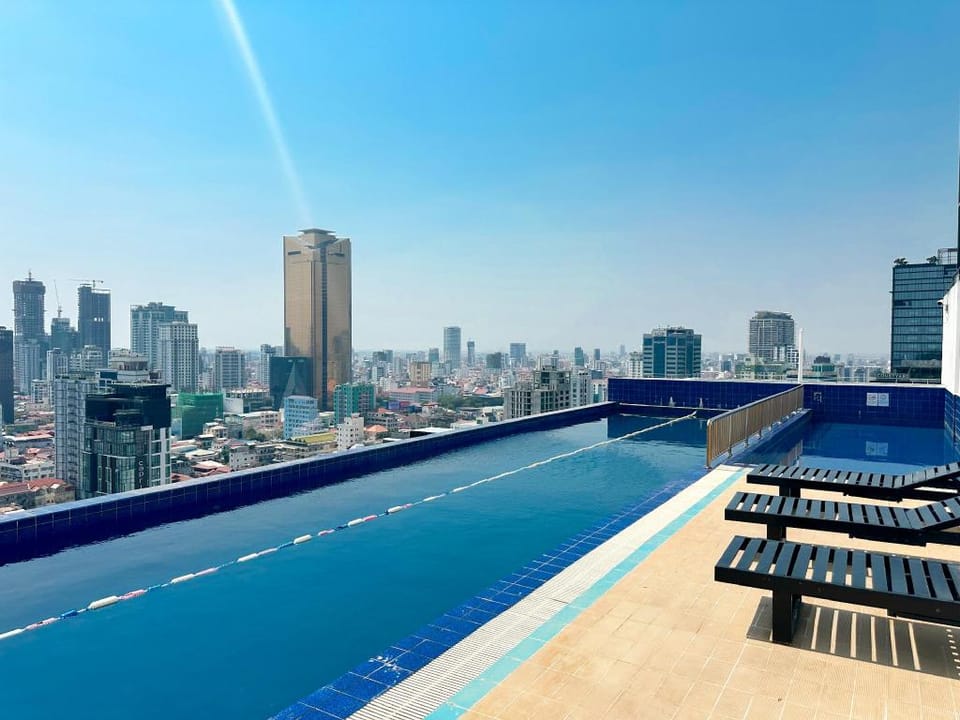 Yue Tai East One 2BR with City View by Soben Homes Apartment in Phnom Penh Province