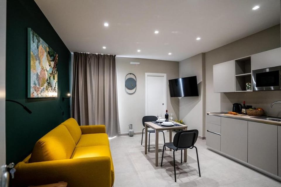 Monolocale King con divano letto- Virdamuri Resort Apartment in Sicily