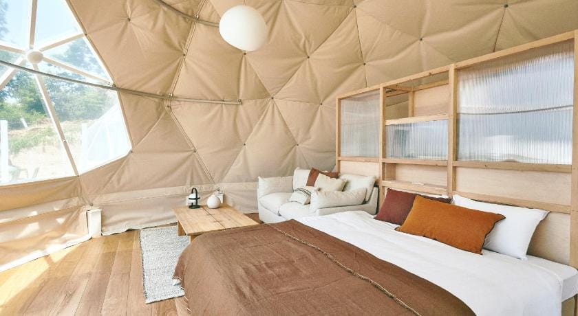 Dot Glamping 赤穂 Luxury tent in Hyogo Prefecture