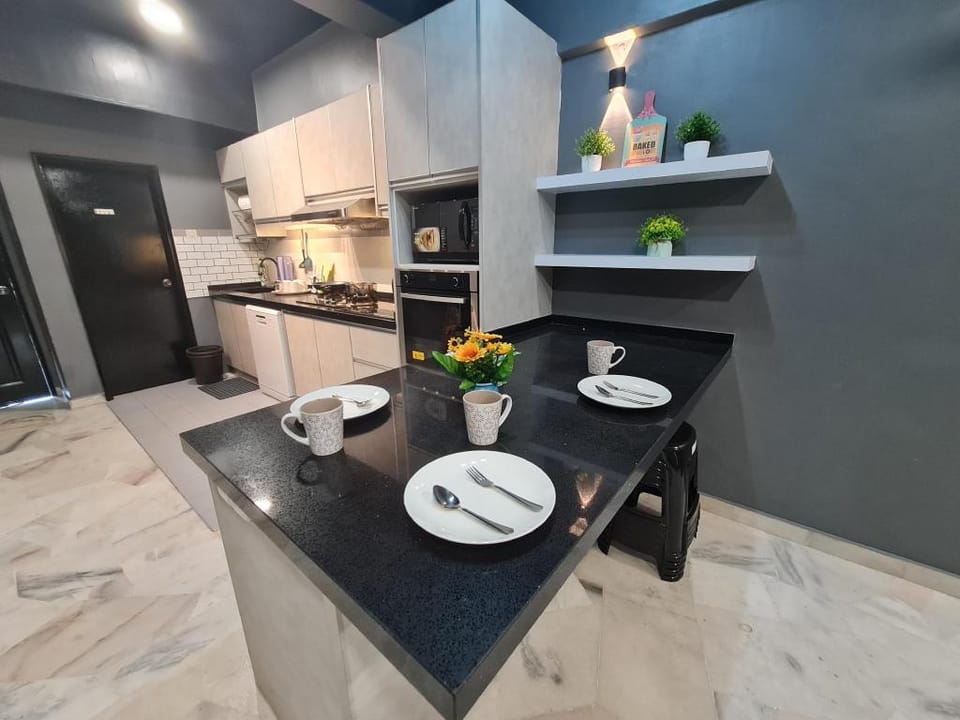 BBQ at Private Seaview 180° , Duplex fit 1-13pax  Vacation rental in Port Dickson