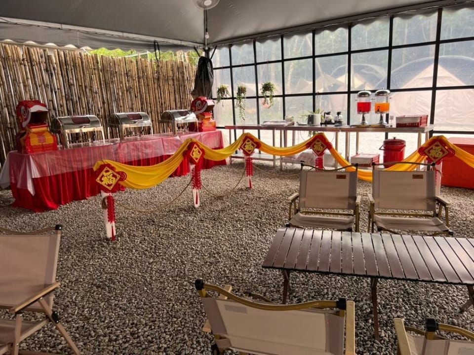 De Kampung campsite Luxury tent in Selangor, Malaysia