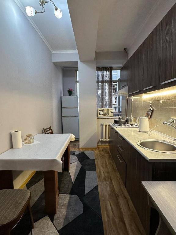 Cozy apartment 21 with city view Apartment in Almaty Region, Kazakhstan