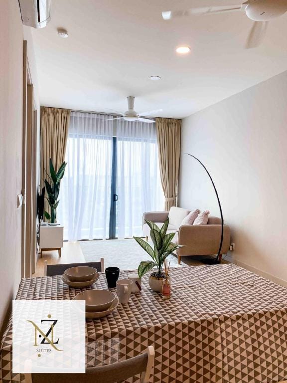 10mins to KLCC w LRT+Mall+Netflix Muji Urban Vacation rental in Federal Territory of Kuala Lumpur