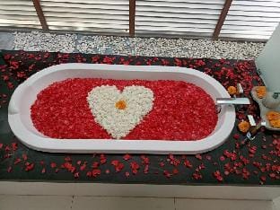 Beachfront 2BR Private Pool near Batu Belig Beach Villa in North Kuta