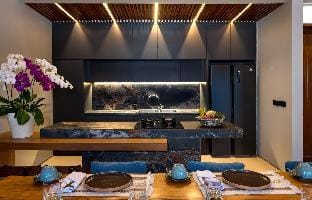 Spacious and Unique 6 Bedroom Pool Villa in Umalas Villa in North Kuta