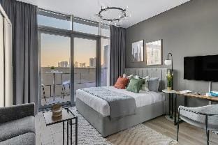 Silkhaus Burj Khalifa View Studio | Green View Vacation rental in Dubai