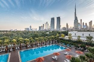 Silkhaus Burj Khalifa View Studio | Green View Vacation rental in Dubai