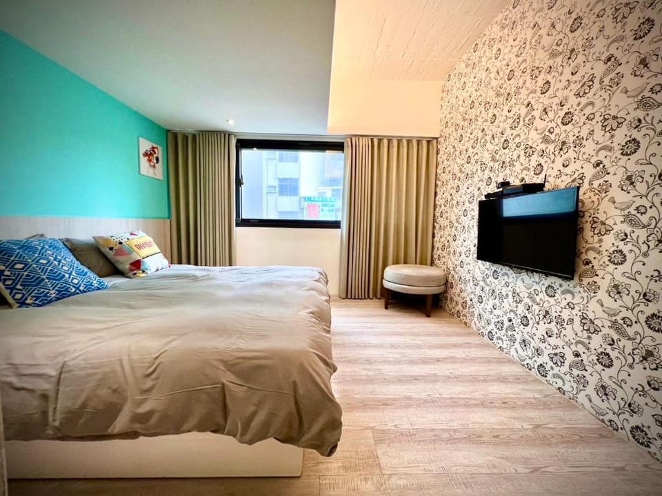 Qinghai B&B 晴海民宿 成功館 二人房Ｄ 免費停車 Apartment in Kaohsiung