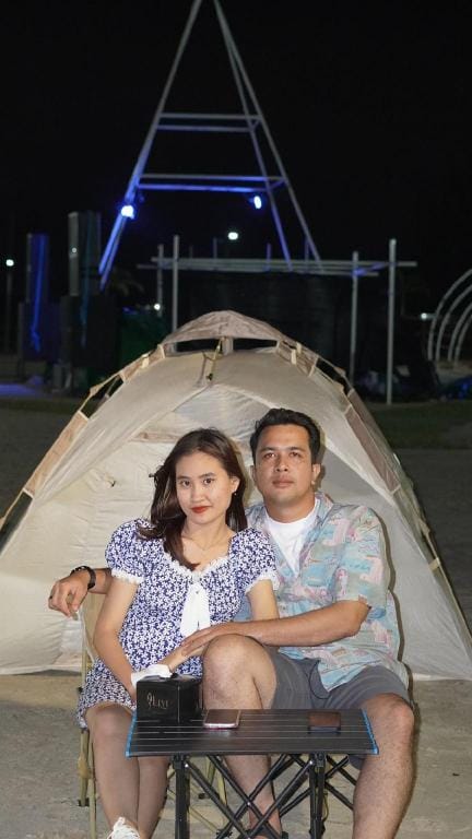 A beach themed camp is perfect for your holiday Villa in Riau Islands, Indonesia