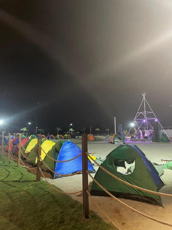 A beach themed camp is perfect for your holiday Villa in Riau Islands, Indonesia