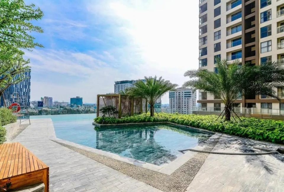 Apartment, 2BRs+2Wc,View Biteco, River, BUI VIEN Apartment in Ho Chi Minh City