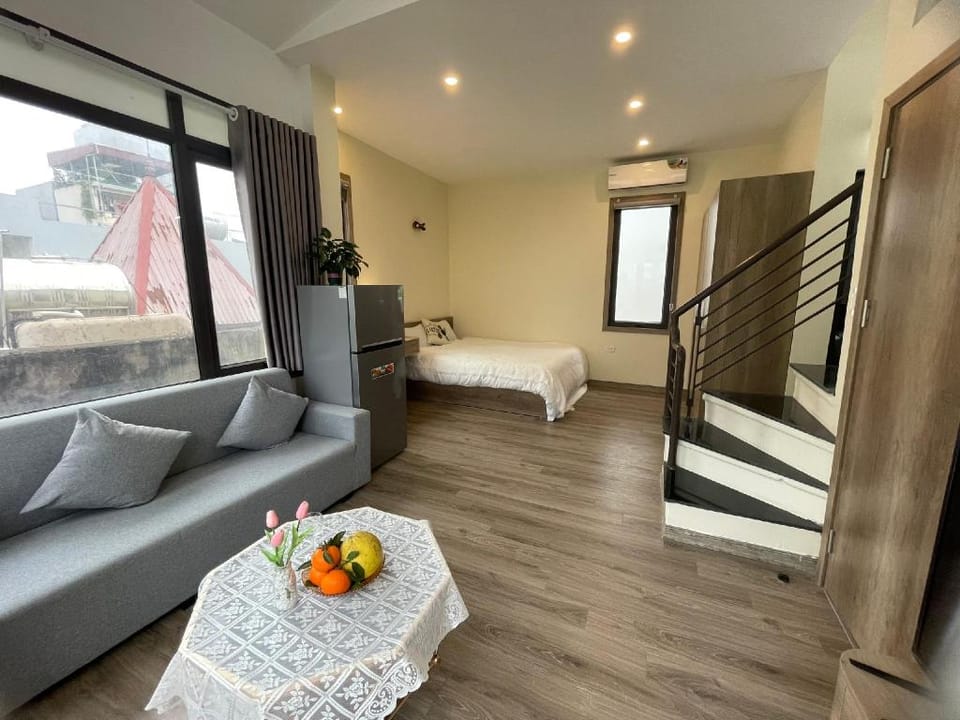 Rooftop 401 2 bed/view vườn/sân vườn rộng/yên tĩnh Apartment in Hanoi